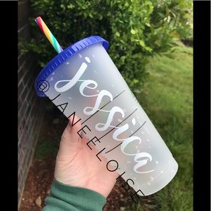 🎉Host Pick- Custom Name Confetti Cup